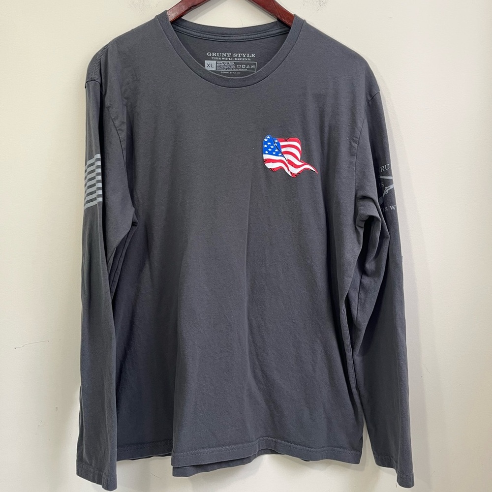 Grunt Style Men's Long Sleeve Graphic Tee Size XL